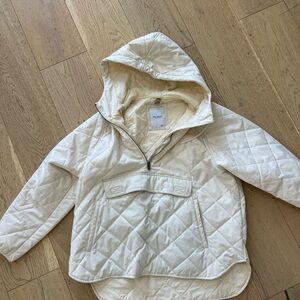 Banana Republic Cream Quilted Jacket